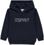 Esprit hoodie met logo donkerblauw Sweater Logo 104-110 - Thumbnail 1