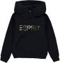 Esprit hoodie met logoprint lichtblauw Sweater Logo 104-110 - Thumbnail 1