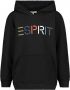 Esprit hoodie met logo zwart Sweater Logo 128 | Sweater van - Thumbnail 1
