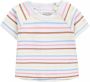 Esprit baby gestreept T-shirt met biologisch katoen wit multicolor Meisjes Katoen (biologisch) Ronde hals 74 - Thumbnail 1