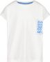Esprit T-shirt wit Meisjes Katoen Ronde hals Effen 140 - Thumbnail 1