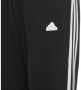 Adidas Sportswear joggingbroek zwart wit Katoen Effen 128 - Thumbnail 2