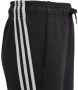 Adidas Sportswear joggingbroek zwart wit Katoen Effen 128 - Thumbnail 3