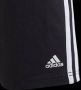 Adidas Sportswear short zwart wit Korte broek Katoen Effen 176 - Thumbnail 7