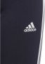 Adidas Sportswear legging donkerblauw wit Broek Meisjes Katoen 152 - Thumbnail 3