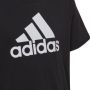 Adidas Sportswear T-shirt zwart wit Katoen Ronde hals Logo 128 - Thumbnail 6