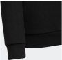 Adidas Originals fleece sweater zwart Logo 128 | Sweater van - Thumbnail 3