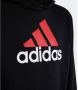 Adidas Sportswear hoodie zwart rood wit Sweater Logo 128 - Thumbnail 5