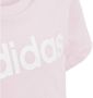Adidas Sportswear T-shirt met logo roze wit Meisjes Katoen Ronde hals Logo 128 - Thumbnail 2