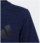 Adidas Sportswear sport T-shirt donkerblauiw zwart Blauw Polyester Ronde hals 116 - Thumbnail 3