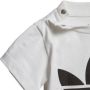 Adidas Originals Adicolor T-shirt wit zwart Katoen Ronde hals 104 - Thumbnail 7