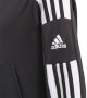 Adidas Perfor ce Junior Squadra 21 voetbalhoodie zwart wit Sportsweater Gerecycled polyester Capuchon 176 - Thumbnail 3
