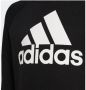 Adidas Sportswear joggingpak zwart wit Trainingspak Katoen Ronde hals 110 - Thumbnail 4