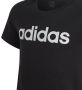 Adidas Sportswear T-shirt zwart wit Katoen Ronde hals Logo 140 - Thumbnail 3