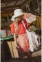 AI&KO rok Yanta Aztec met all over print rood - Thumbnail 4