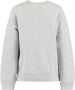America Today sweater Soel met tekst mid grey melange Grijs Tekst 134 140 - Thumbnail 3
