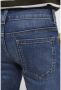 Anytime slim fit jeans med wash Blauw Jongens Denim 110 - Thumbnail 4