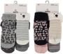 Apollo sokken set van 4 multi Meisjes Katoen All over print 74-86 - Thumbnail 2