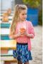 B.Nosy jurk met ruches roze blauw Meisjes Polyester Ronde hals Meerkleurig 146 152 - Thumbnail 4