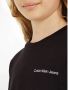 Calvin Klein T-shirt met logo zwart Katoen Ronde hals Logo 116 - Thumbnail 1