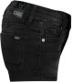 Cars slim fit jeans short Noalin black used Denim short Zwart Meisjes Stretchdenim 104 - Thumbnail 4