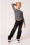 CoolCat Junior high waist straight fit jeans Kelli black denim Zwart 158 164 - Thumbnail 4