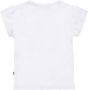 Dirkje T-shirt met printopdruk wit Meisjes Stretchkatoen Ronde hals Printopdruk 104 - Thumbnail 4