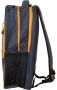 Donnay tennis rugtas 27L donkerblauw oranje Sporttas Printopdruk - Thumbnail 3