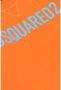 Dsquared2 Kids T-shirt met logoprint Oranje - Thumbnail 2