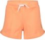 Esprit T-shirt + short lichtgrijs melange oranje Shirt + broek Meisjes Stretchkatoen Ronde hals 128 - Thumbnail 2