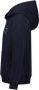 Esprit hoodie + T-shirt met logo donkerblauw wit Sweater Ecru Meisjes Katoen Capuchon 104-110 - Thumbnail 3