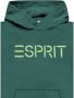 Esprit hoodie met logo donkergroen Sweater Logo 128 - Thumbnail 2