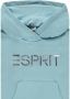Esprit hoodie met logoprint lichtblauw Sweater Logo 104-110 - Thumbnail 2