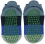 Falke Colour Block sokken met anti-slip noppen blauw donkerblauw Katoen 19-22 - Thumbnail 5