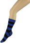 Falke Happy Stripe sokken set van 2 zwart blauw Katoen 23-26 - Thumbnail 5