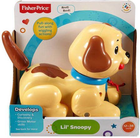 Fisher-Price Kleine Snoopy Speelfiguur | Speelfiguur van