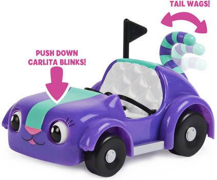 Gabby's Dollhouse Gabby's Poppenhuis Carlita's Voertuig met Pandy Poek Speelset