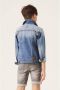 Garcia spijkerjas Mara 400 medium used Blauw Jongens Denim Klassieke kraag 128 134 - Thumbnail 4