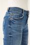 Garcia cropped straight fit jeans 576 Mylah dark used Blauw Meisjes Stretchdenim 164 - Thumbnail 6