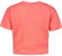 Garcia T-shirt van gerecycled polyester neon roze Printopdruk 128 134 - Thumbnail 5