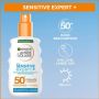 Garnier Ambre Solaire Sensitive Expert zonnebrandspray SPF 50+ 150ml - Thumbnail 4