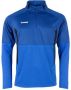 Hummel Junior sportsweater Authentic 1 4 Zip kobaltblauw zwart Jongens Polyester Opstaande kraag 116 - Thumbnail 2