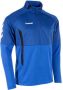 Hummel Junior sportsweater Authentic 1 4 Zip kobaltblauw zwart Jongens Polyester Opstaande kraag 116 - Thumbnail 3
