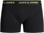 Jack & jones JUNIOR boxershort set van 3 multi color Zwart Jongens Stretchkatoen 128 - Thumbnail 5
