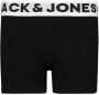 Jack & jones JUNIOR boxershort set van 3 zwart Jongens Stretchkatoen 128 - Thumbnail 5