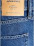 Jack & jones JUNIOR loose fit jeans JJICHRIS blue denim Blauw Effen 128 - Thumbnail 5