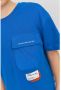 Jack & jones JUNIOR T-shirt JCOMAGIC met backprint blauw Jongens Katoen Ronde hals 152 - Thumbnail 6