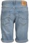 Jack & jones JUNIOR jeans bermuda JJIRICK stonewashed Denim short Blauw Jongens Stretchdenim 152 - Thumbnail 7