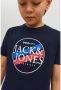 Jack & jones JUNIOR T-shirt JORCODYY met printopdruk donkerblauw Jongens Katoen Ronde hals 128 - Thumbnail 5