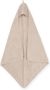 Jollein badstoffen badcape 75x75cm beige Handdoek badcape Personage - Thumbnail 2